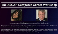 ASCAP workshop